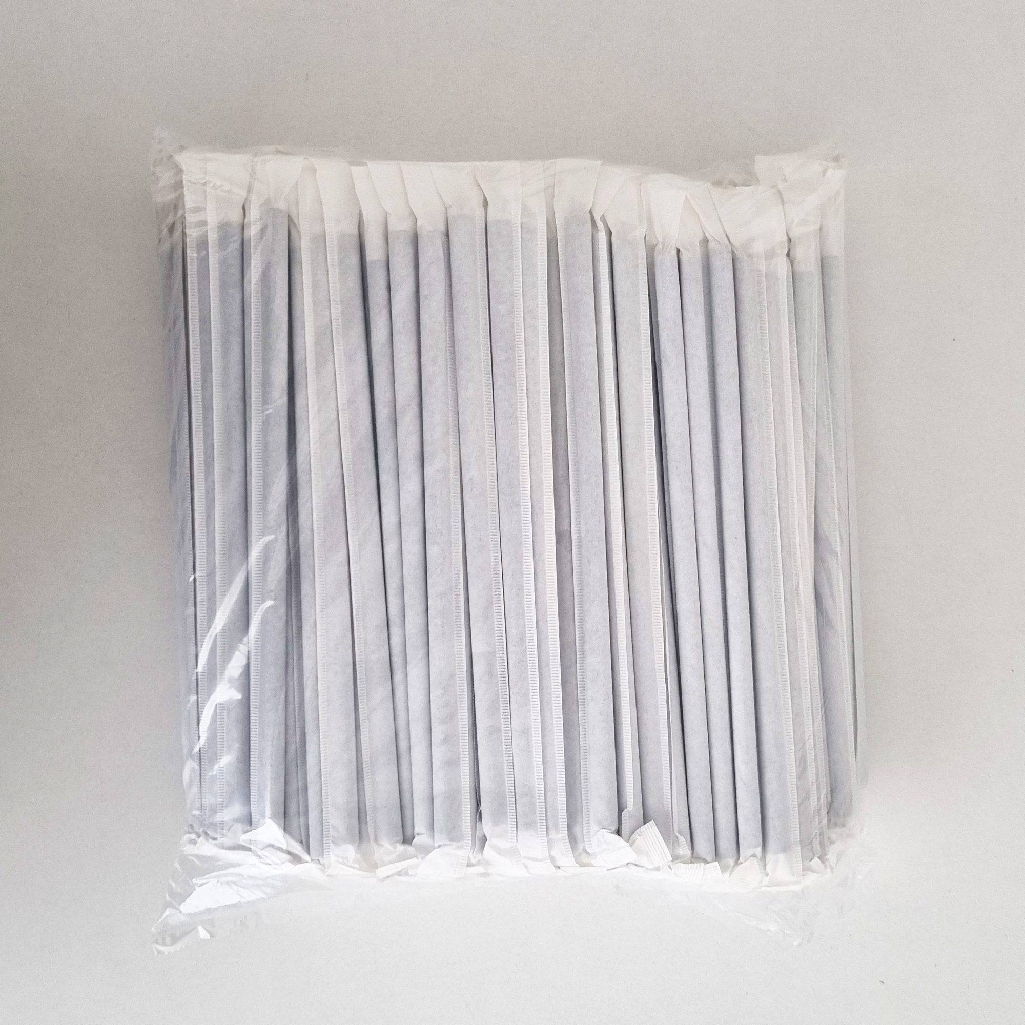 Milkshake Paper Straws Straight Wrapped