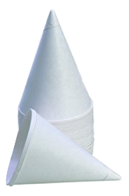 Anti-drip Paper Cone Cup 200pcs